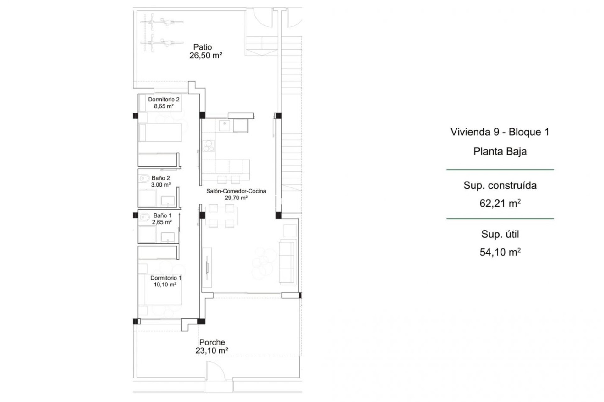 New Build - Apartment -
Orihuela Costa - PAU 26