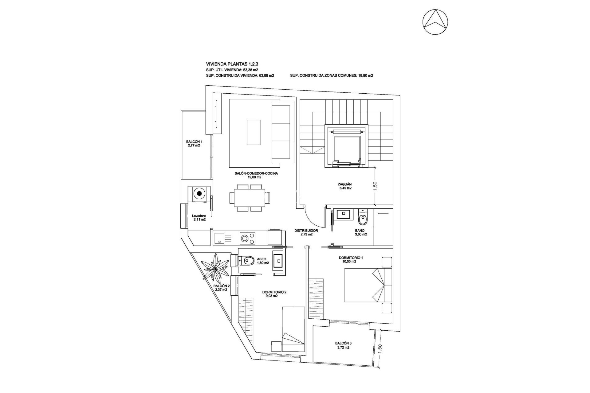 New Build - Apartments -
Bigastro - centro