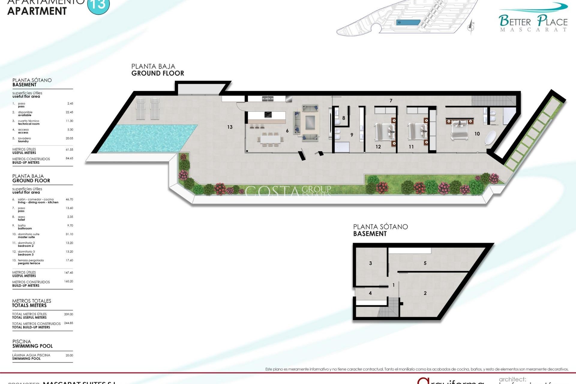 New Build - Apartments -
Calpe - Mascarat