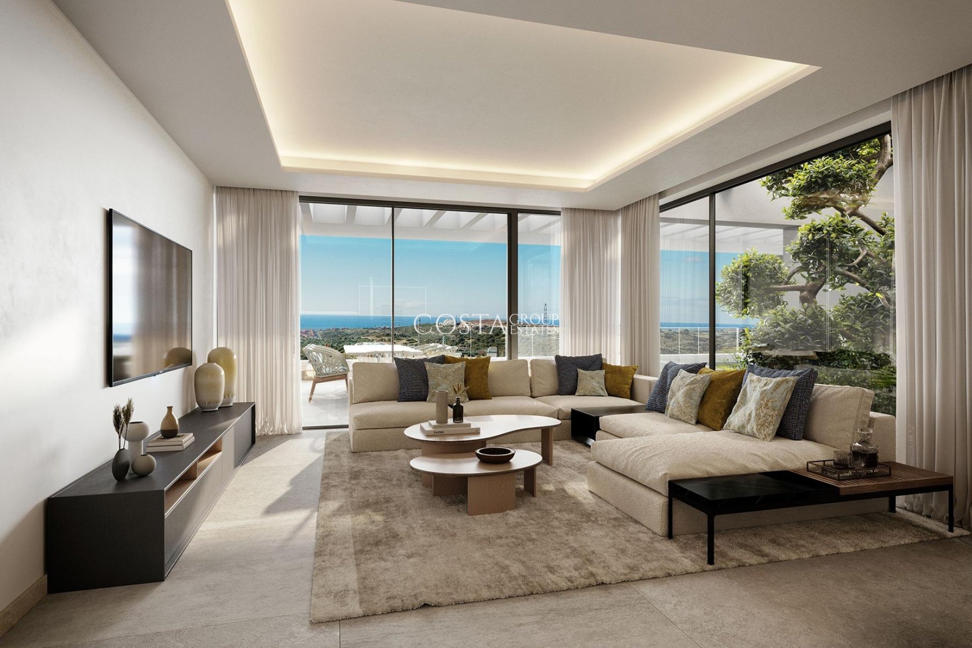 New Build - Apartments -
Casares - Alcazaba Lagoon