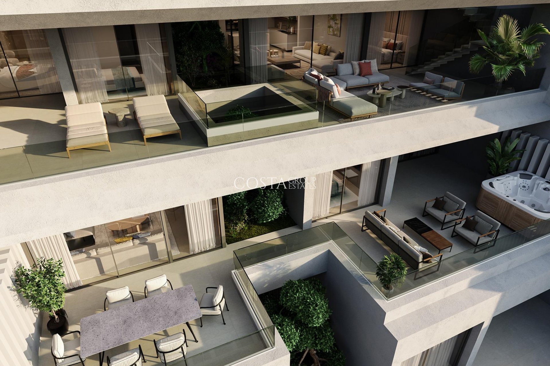New Build - Apartments -
Casares - Alcazaba Lagoon