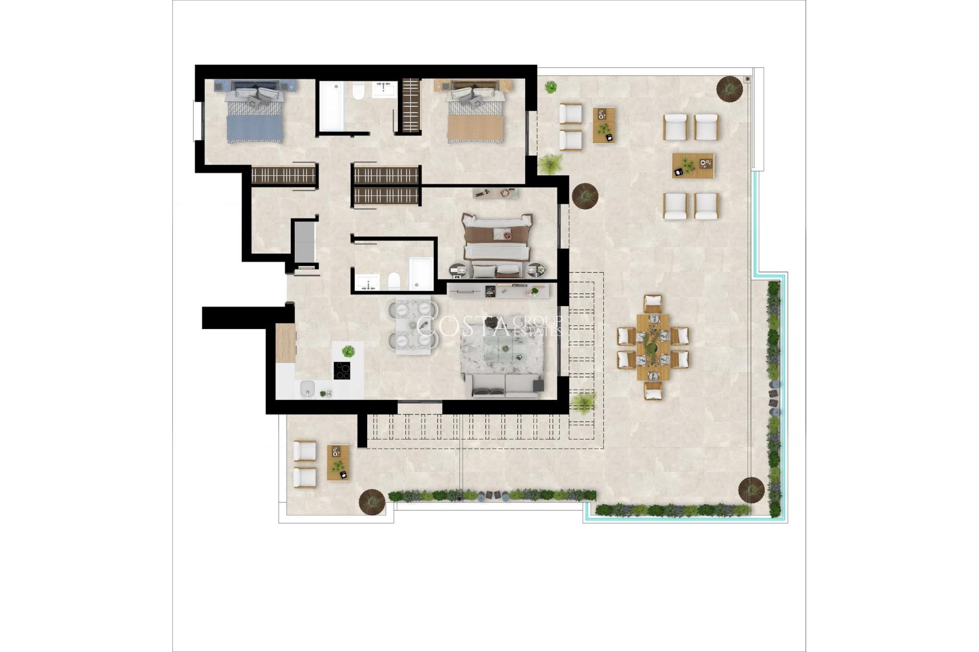 New Build - Apartments -
Casares - Casares Playa