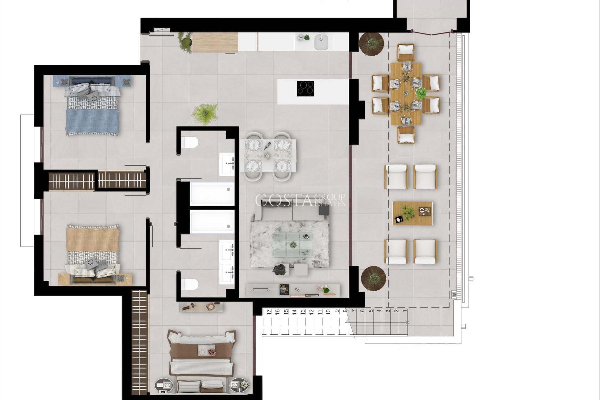 New Build - Apartments -
Istán - Cerros De Los Lagos