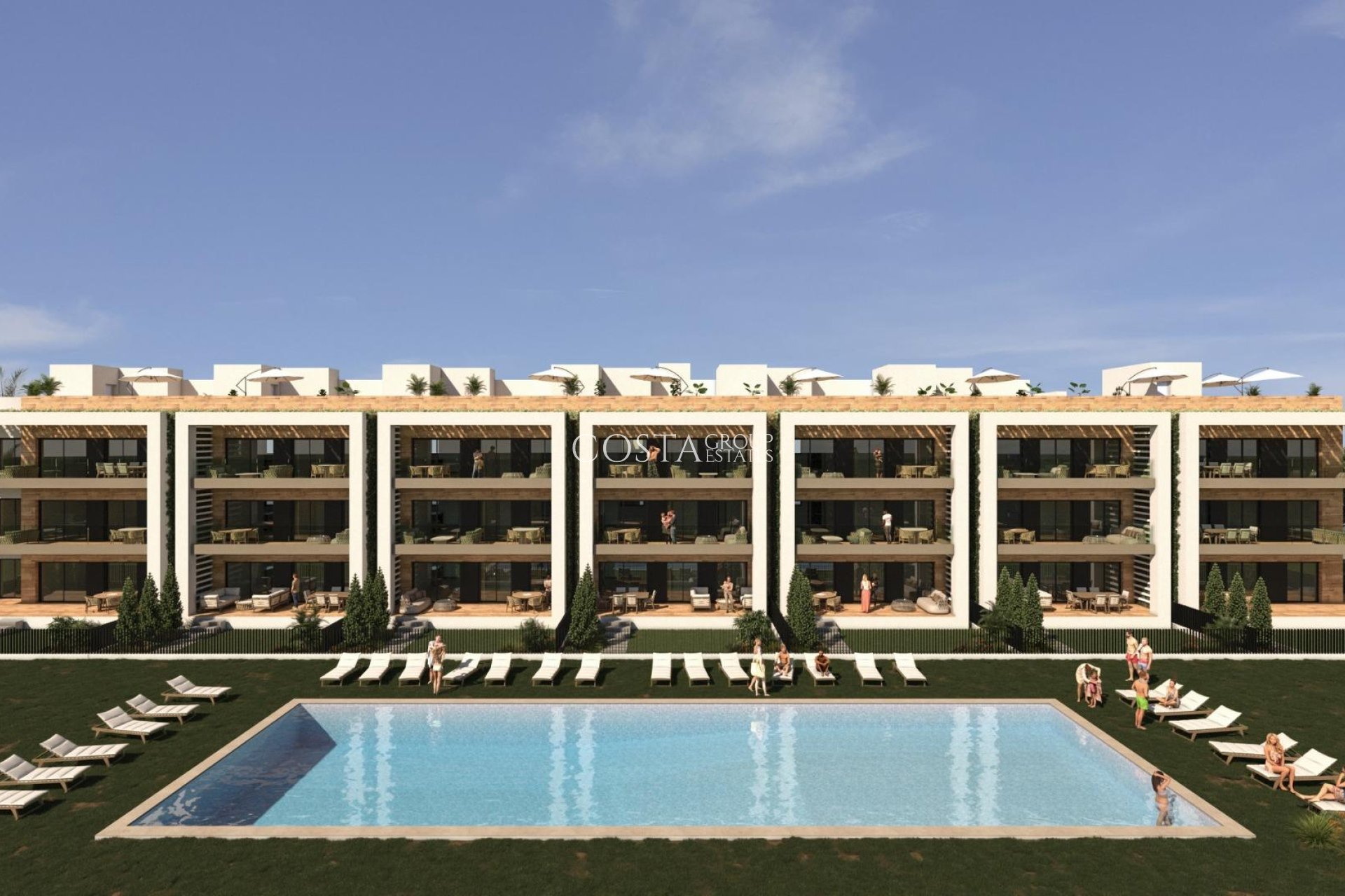 New Build - Apartments -
Los Alcazares - La Serena Golf