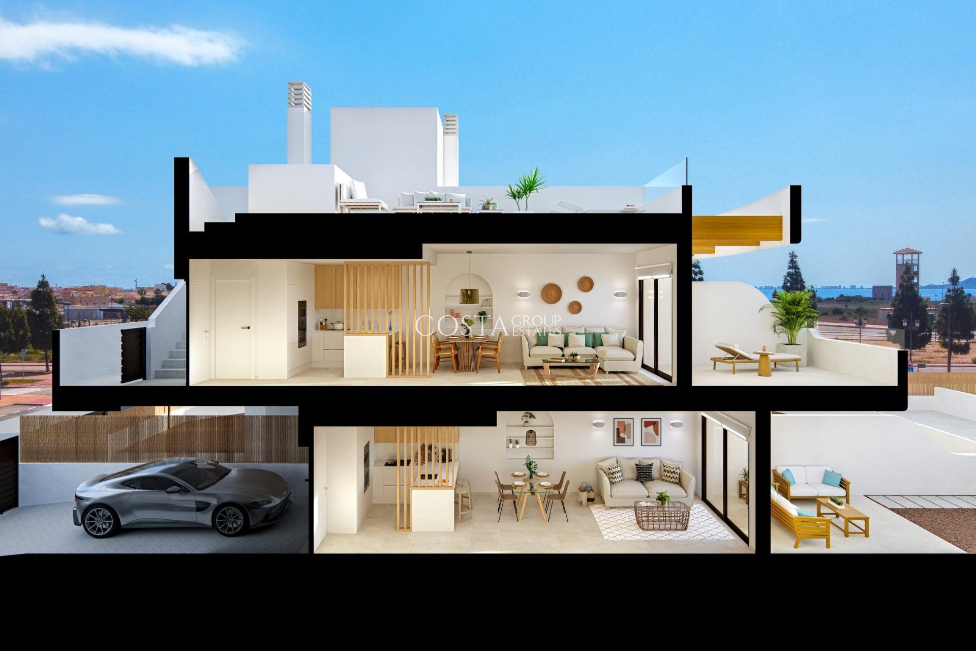 New Build - Apartments -
Los Alcazares - Serena Golf