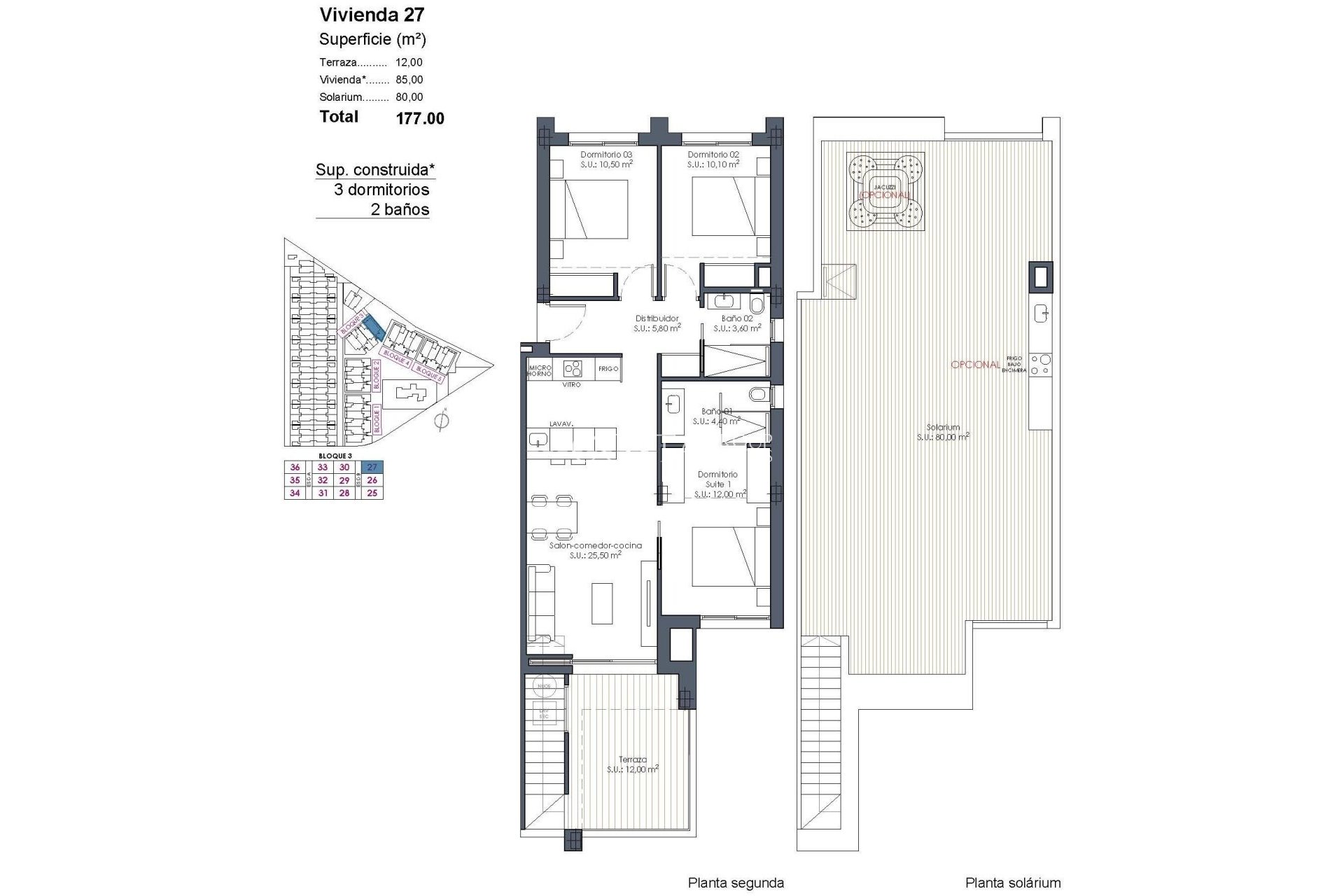 New Build - Apartments -
Los Alcazares - Serena Golf