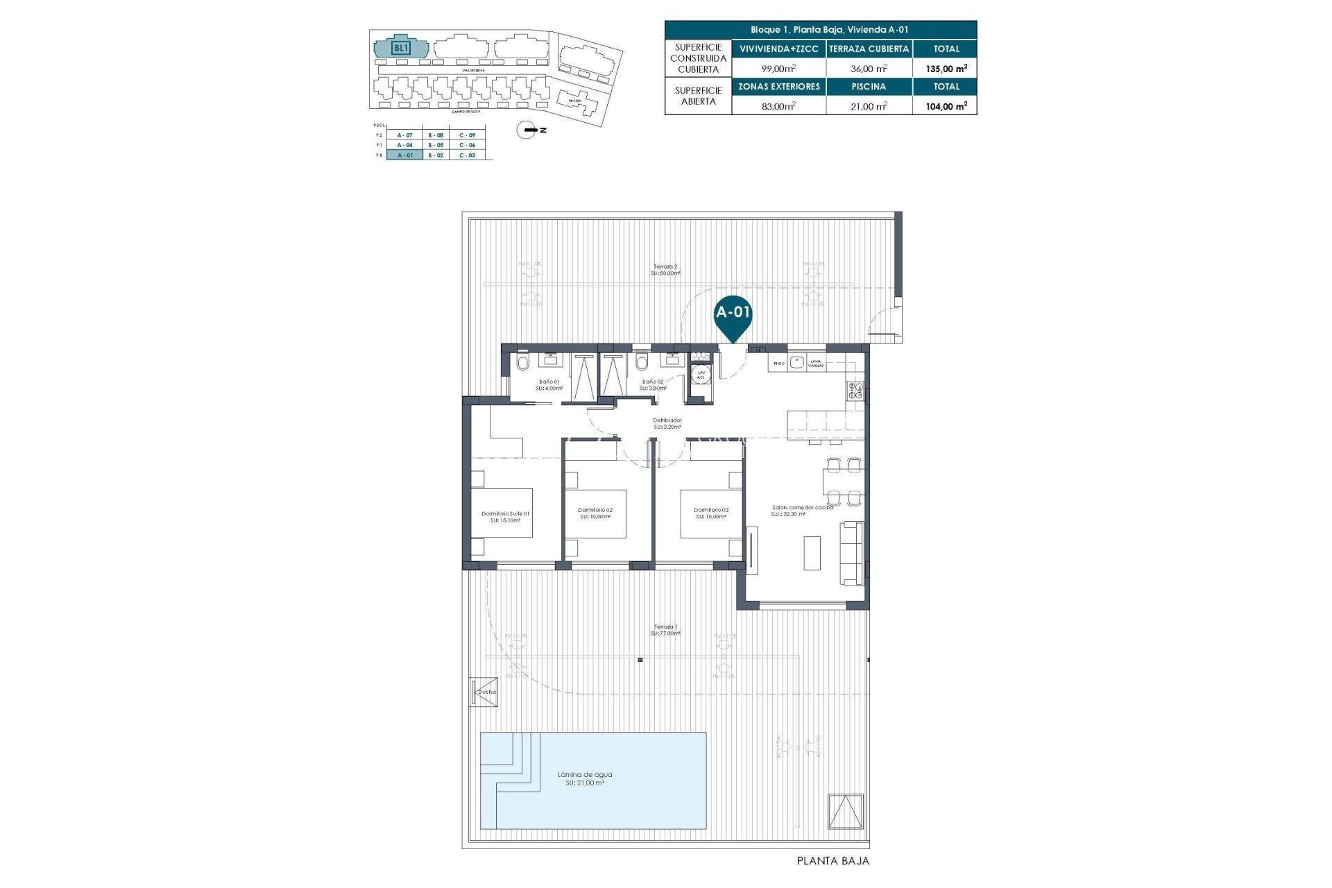 New Build - Apartments -
Los Alcazares - Serena Golf