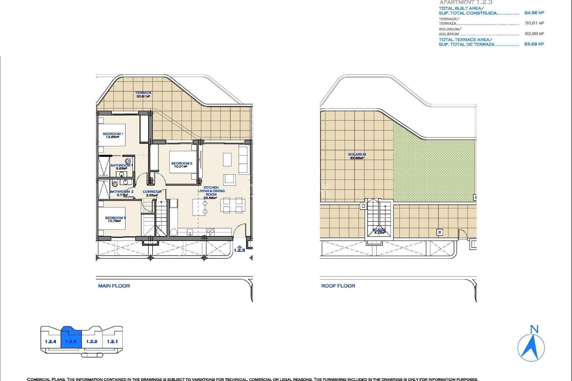 New Build - Apartments -
Los Alcazares - Serena Golf
