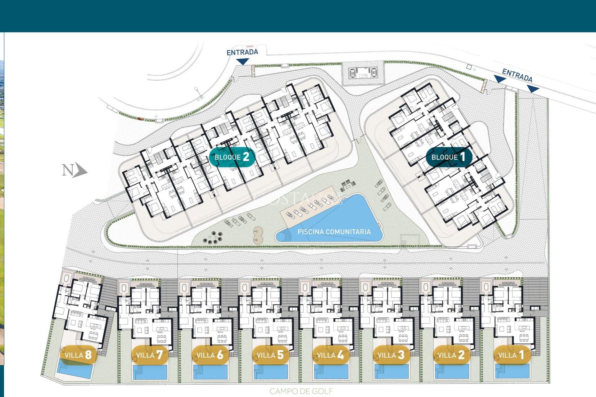 New Build - Apartments -
Los Alcazares - Serena Golf