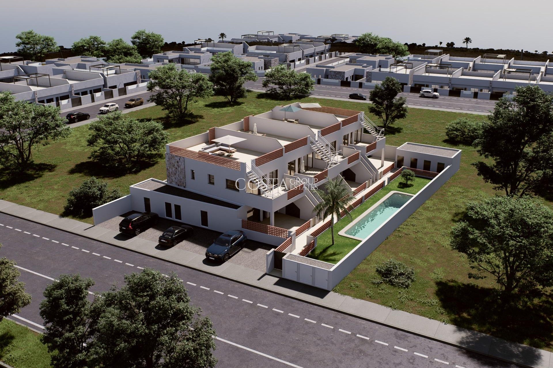 New Build - Apartments -
Pilar de la Horadada - Parque del Mediterraneo