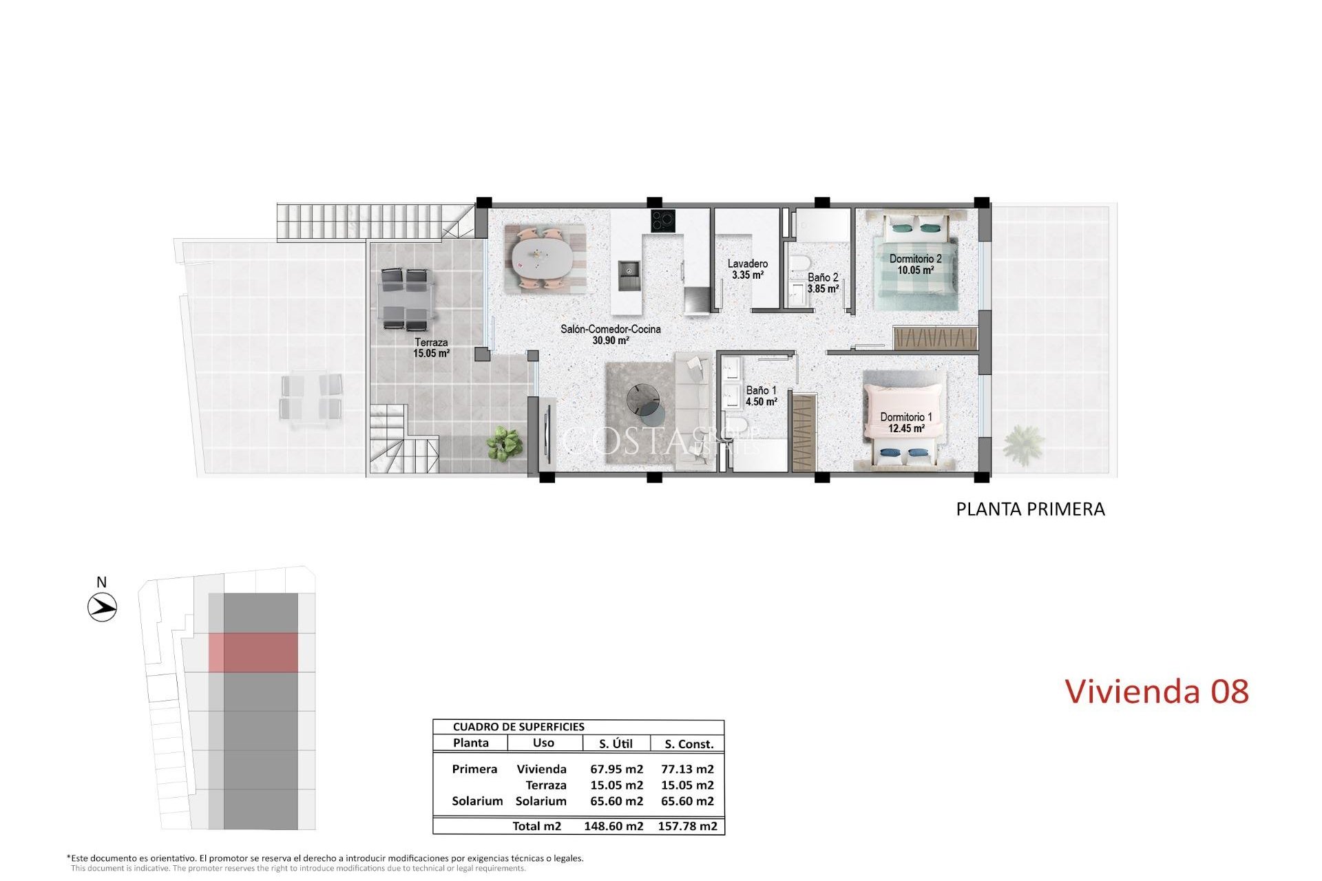 New Build - Apartments -
Pilar de la Horadada - pueblo