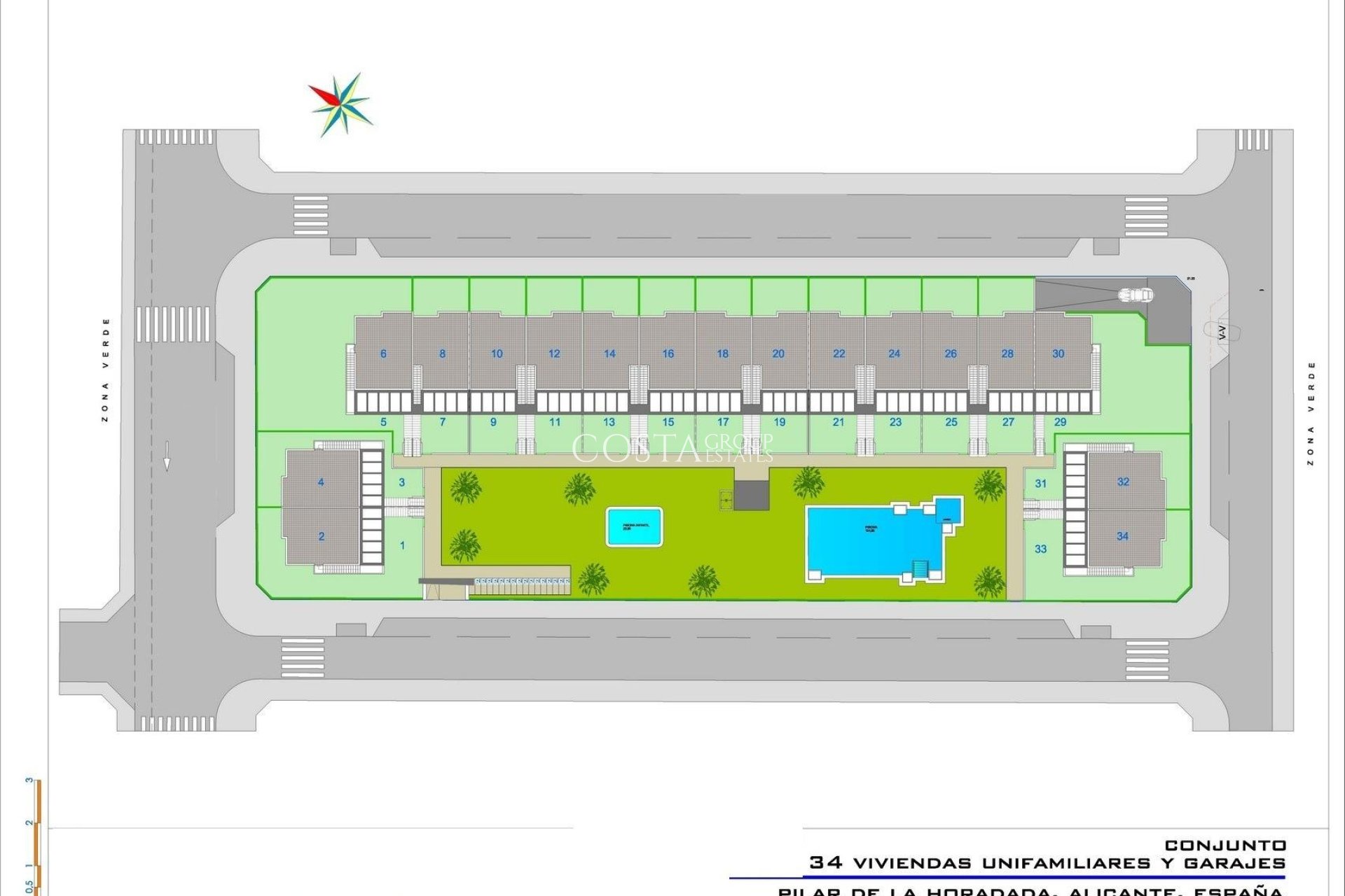 New Build - Apartments -
Pilar de la Horadada - pueblo