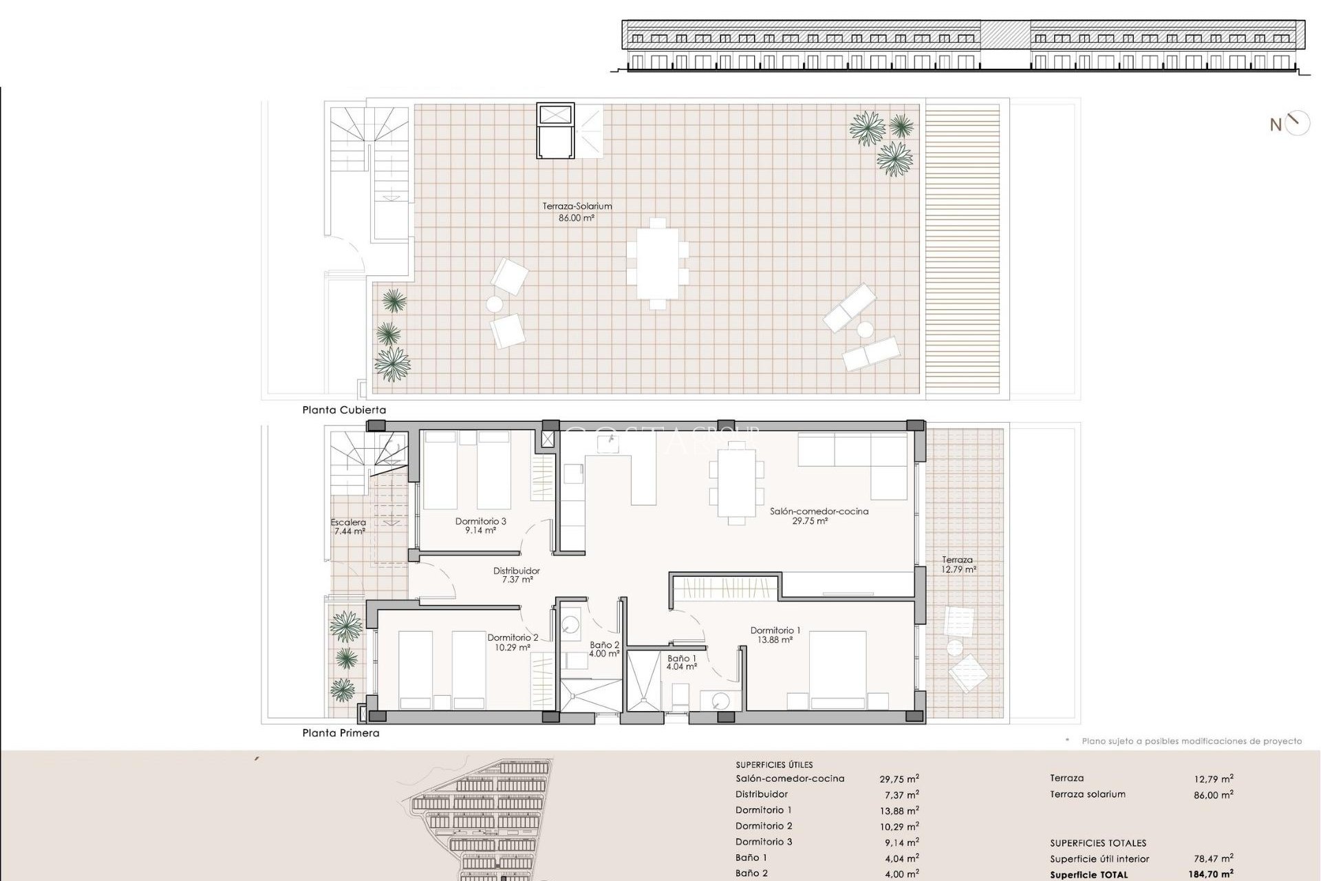 New Build - Apartments -
Pulpi - Aguilón Golf