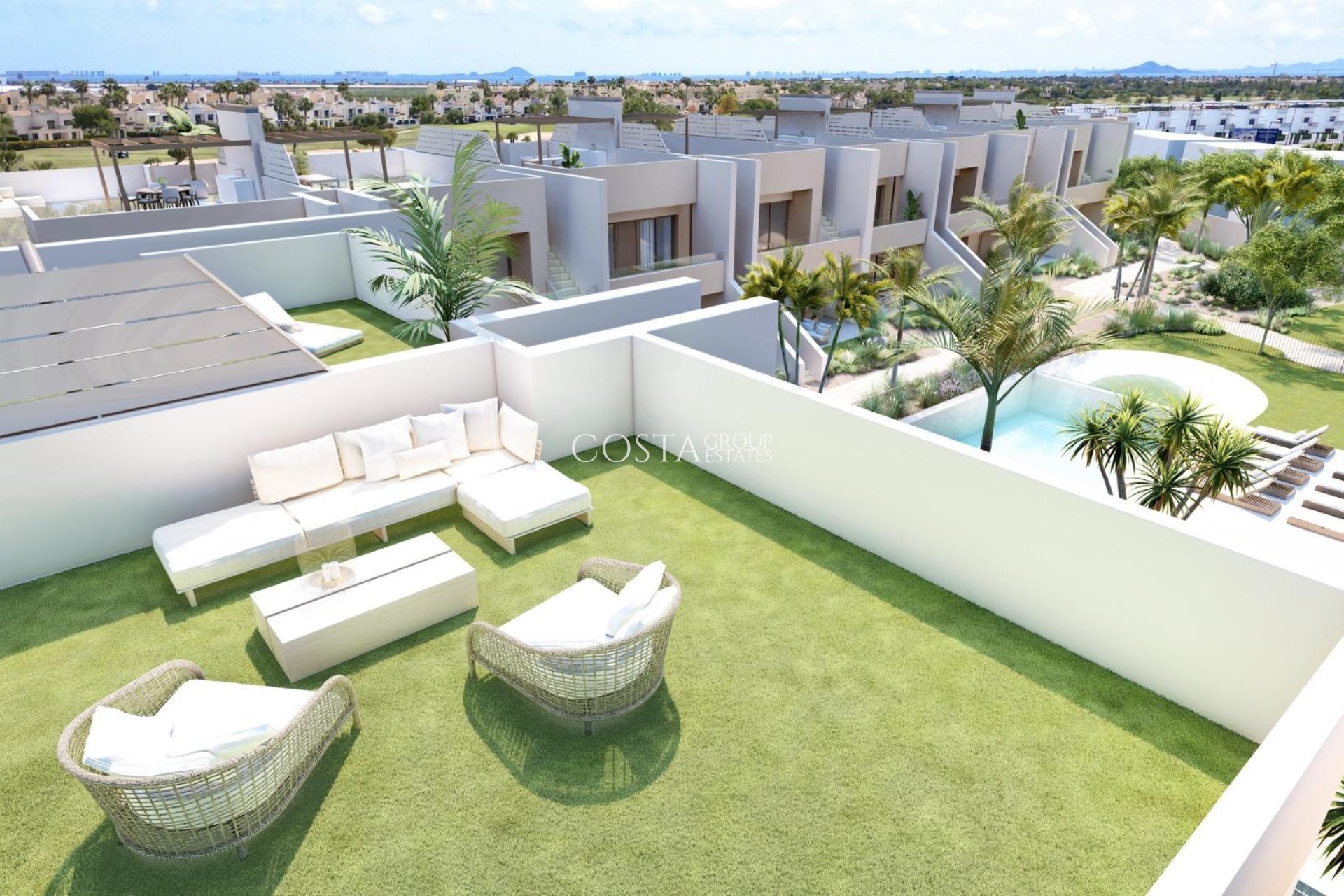 New Build - Apartments -
San Javier - Roda Golf
