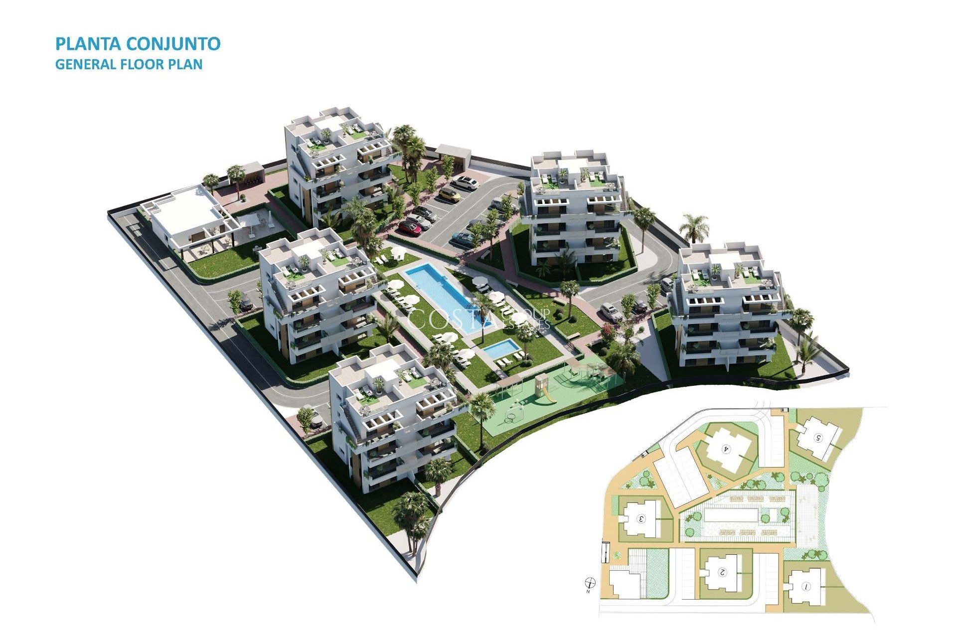 New Build - Apartments -
Torre Pacheco - Santa Rosalia Lake And Life Resort
