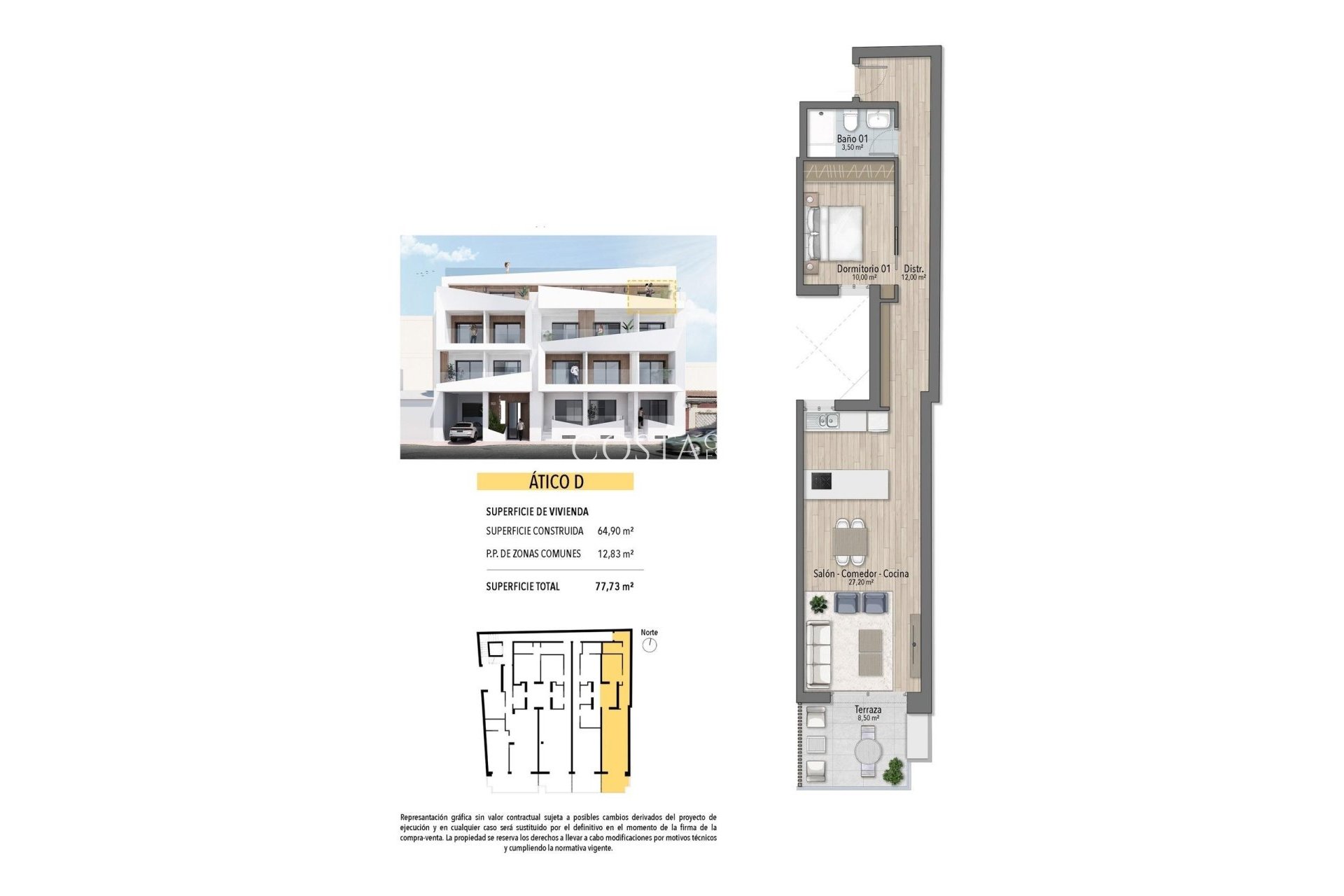 New Build - Apartments -
Torrevieja - Playa de El Cura