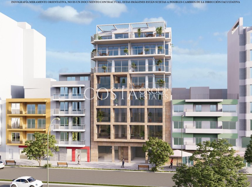 New Build - Apartments -
Villajoyosa - Pueblo