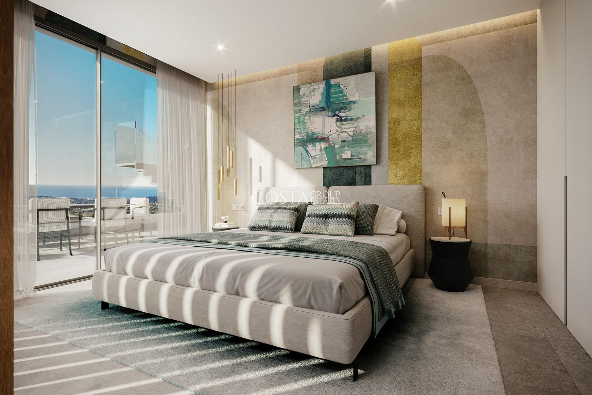 New Build - Ground floor apartment -
Casares - Alcazaba Lagoon