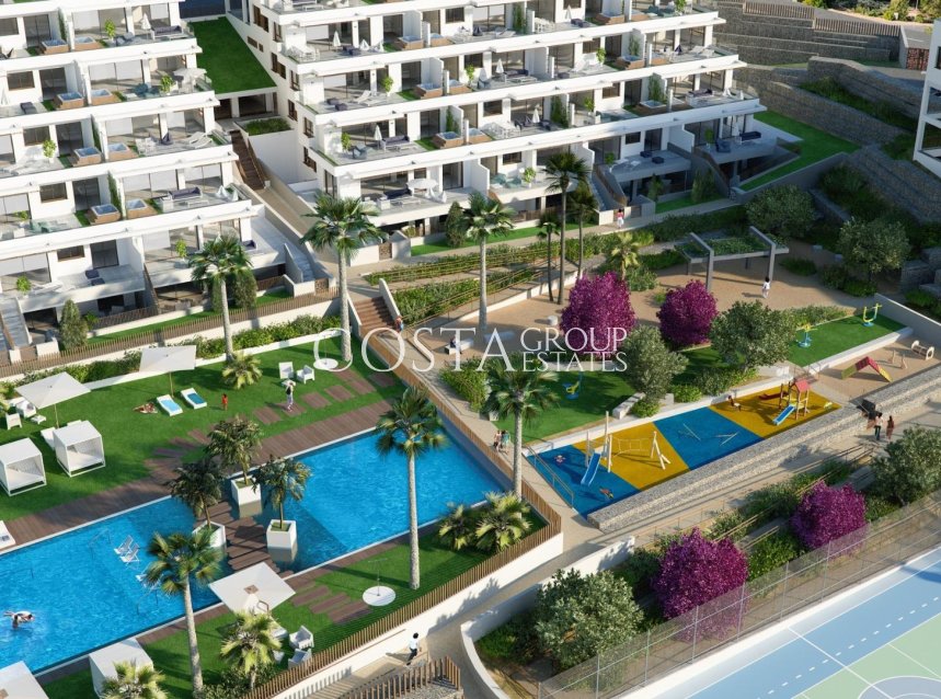 New Build - Ground floor apartment -
Finestrat - Seascape