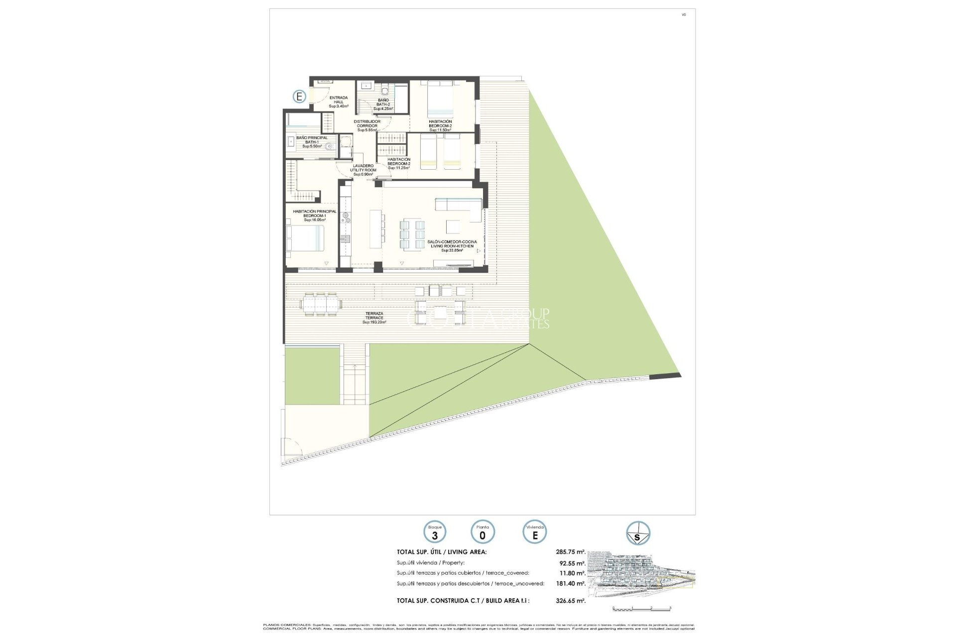 New Build - Ground floor apartment -
Finestrat - Seascape