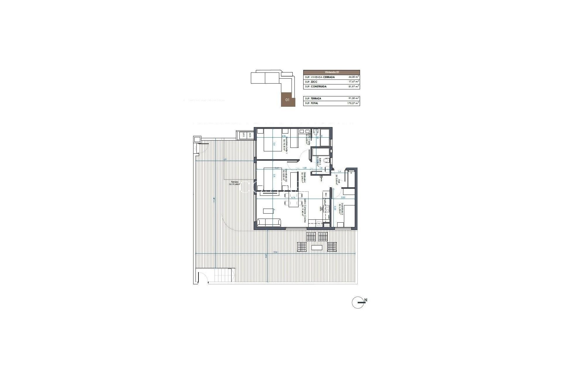 New Build - Ground floor apartment -
Guardamar del Segura - Camino del Puerto