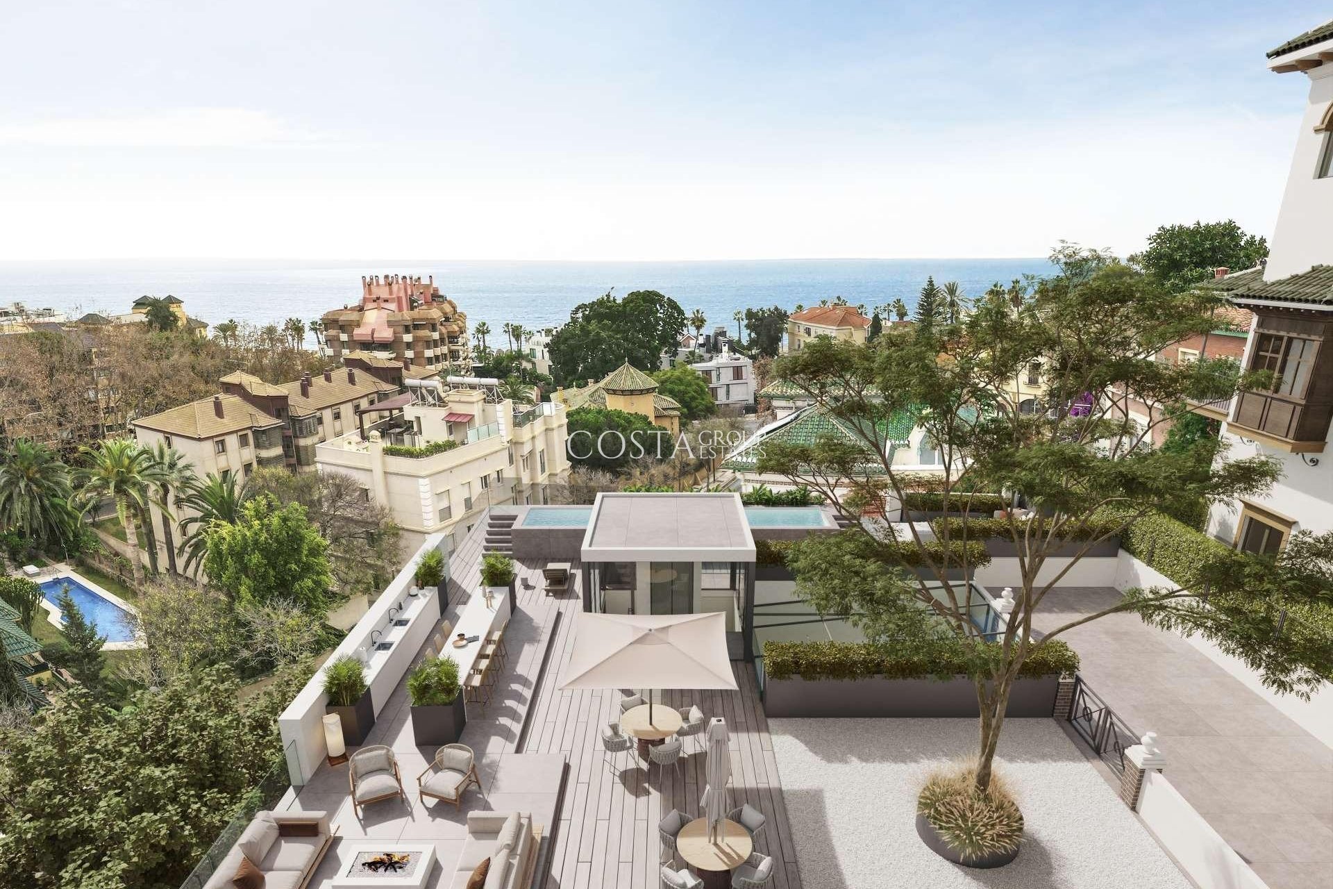 New Build - Ground floor apartment -
Málaga - El Limonar
