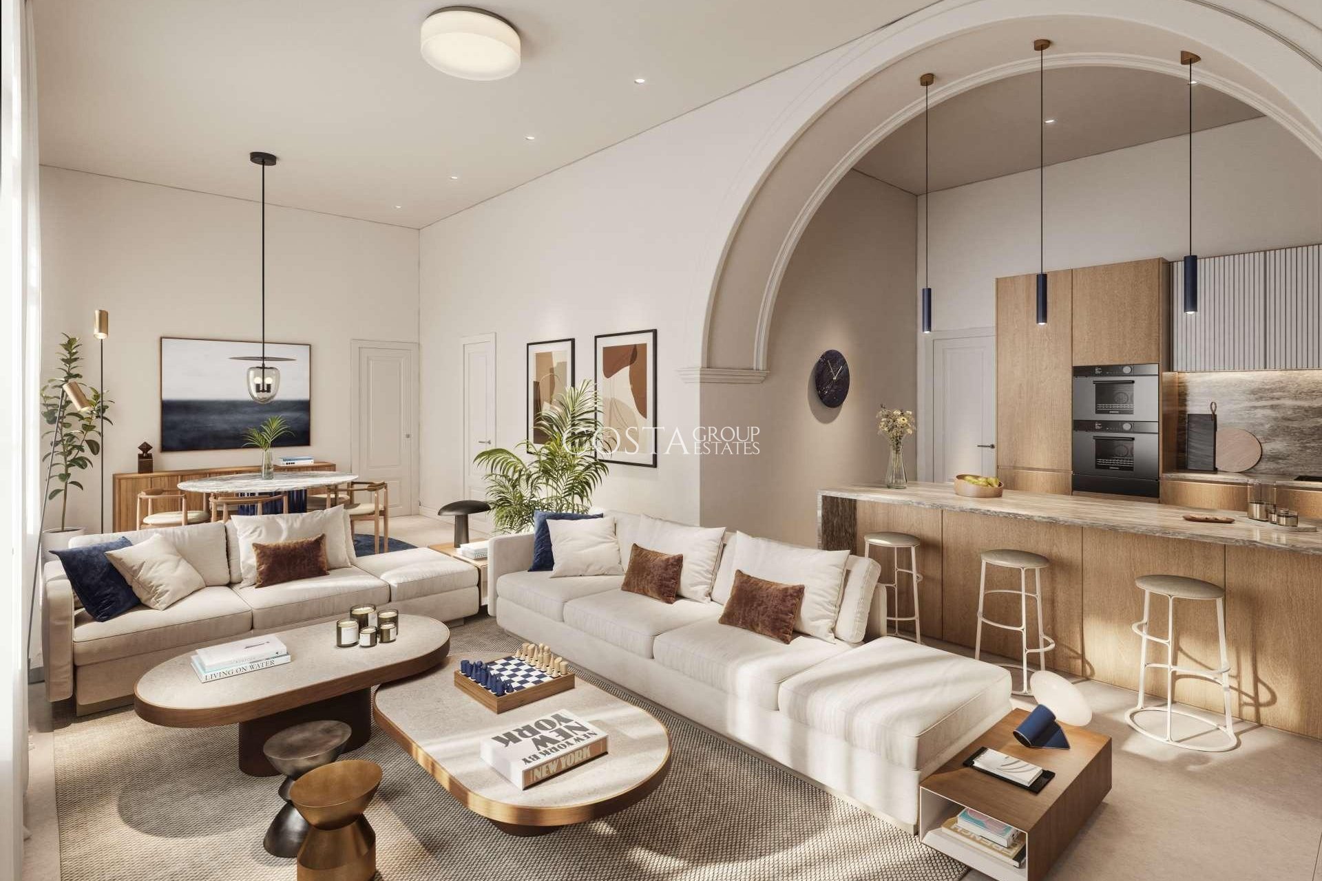 New Build - Ground floor apartment -
Málaga - El Limonar