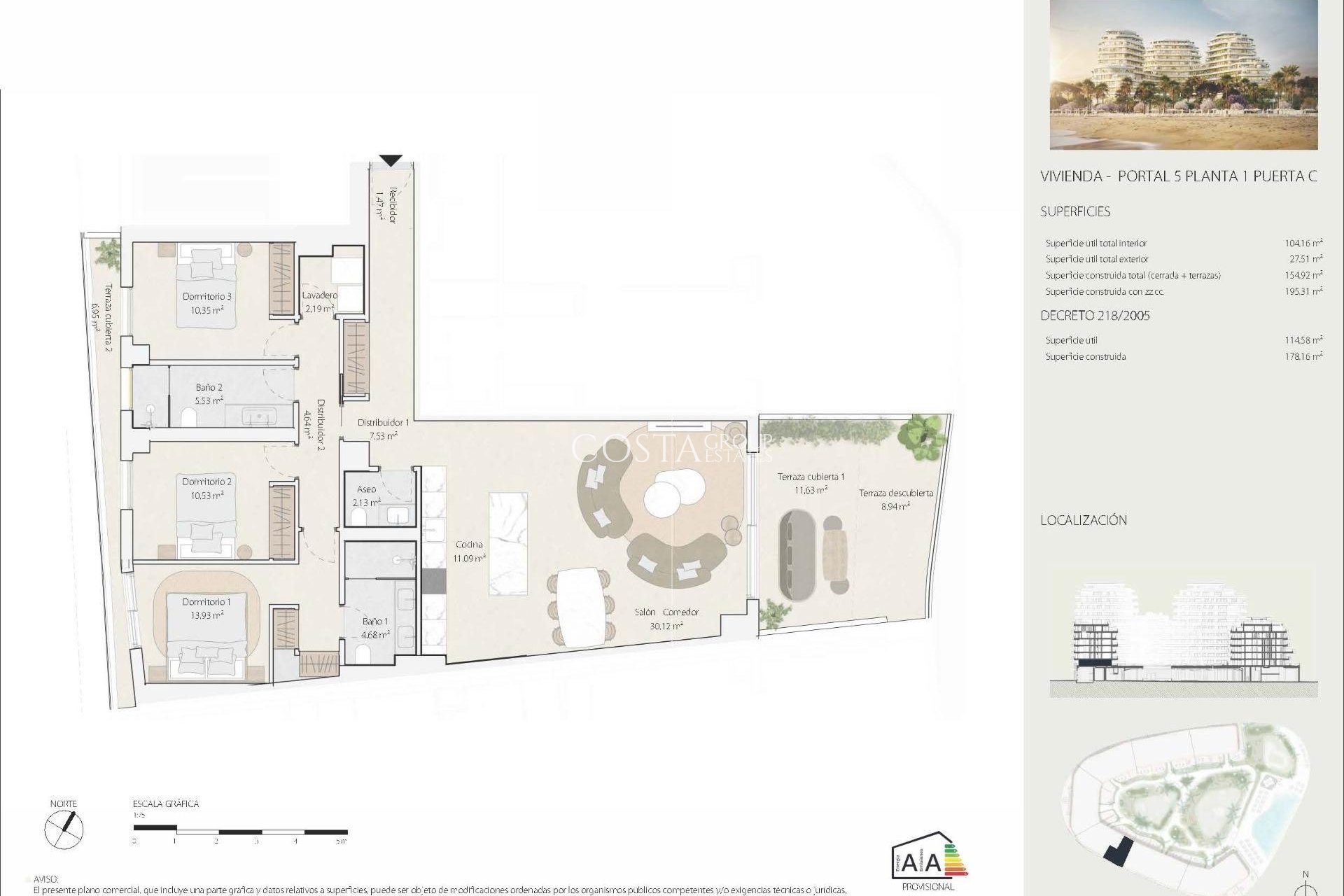 New Build - Ground floor apartment -
Málaga - Playa de Sacaba