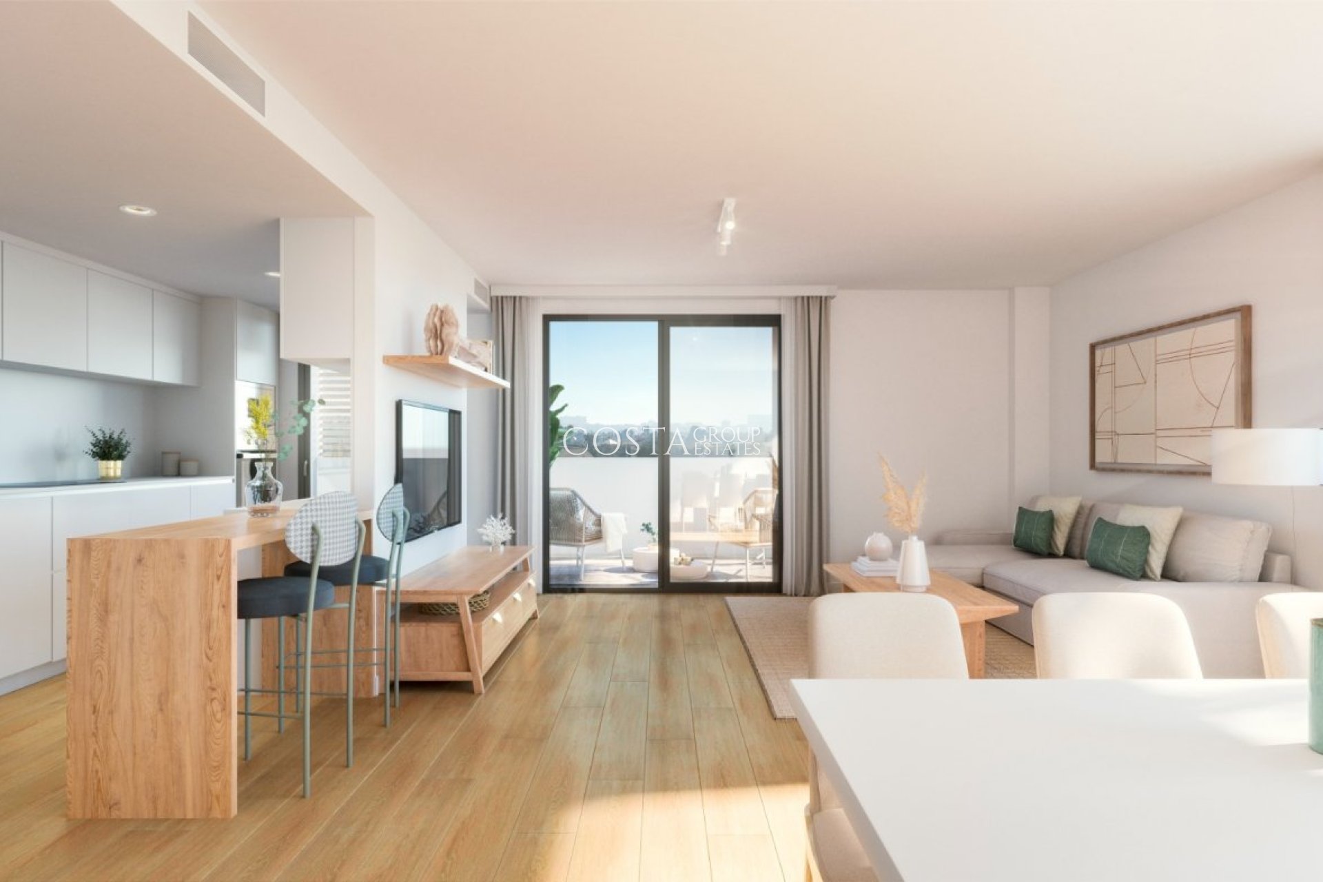 New Build - Ground floor apartment -
San Juan Alicante - Franc Espinós