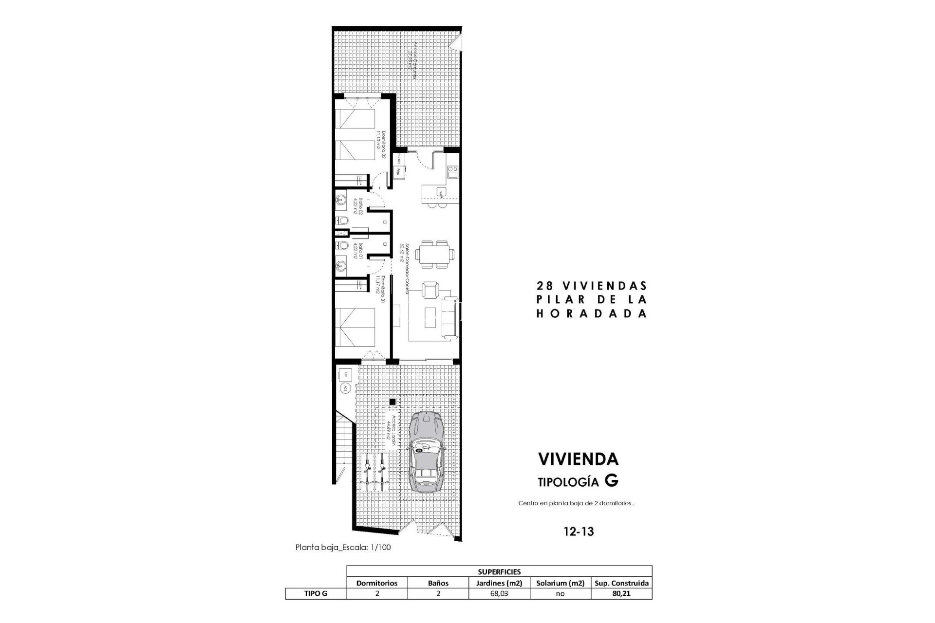 New Build - Ground Floor Bungalow -
Pilar de la Horadada - pueblo