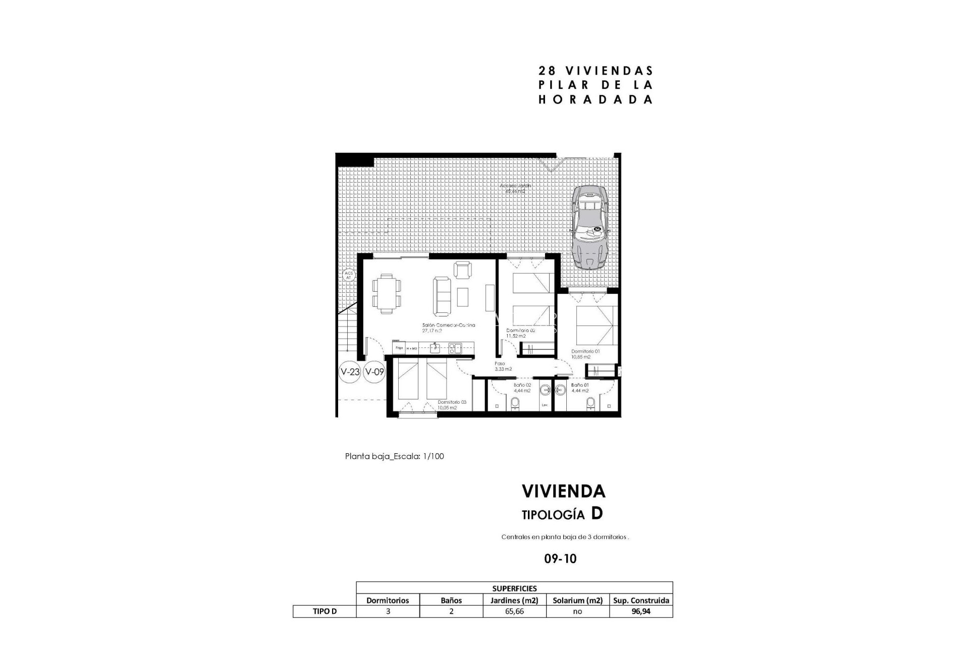 New Build - Ground Floor Bungalow -
Pilar de la Horadada - pueblo