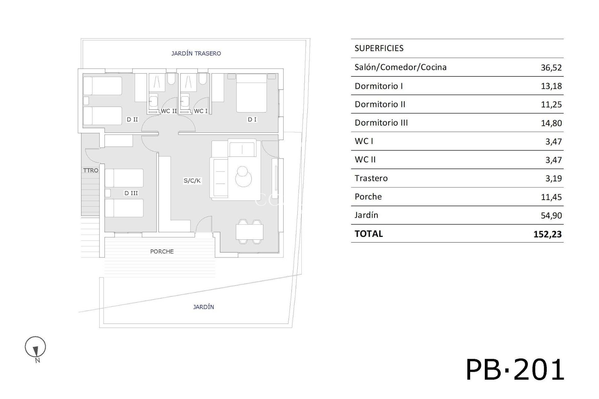 New Build - Ground Floor Bungalow -
San Miguel de Salinas - San Miguel De Salinas