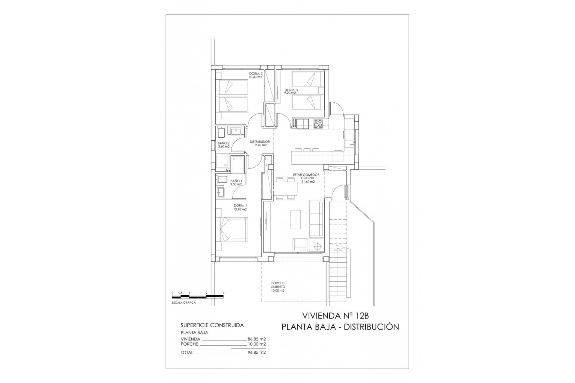 New Build - Ground Floor Bungalow -
San Miguel de Salinas - VistaBella Golf