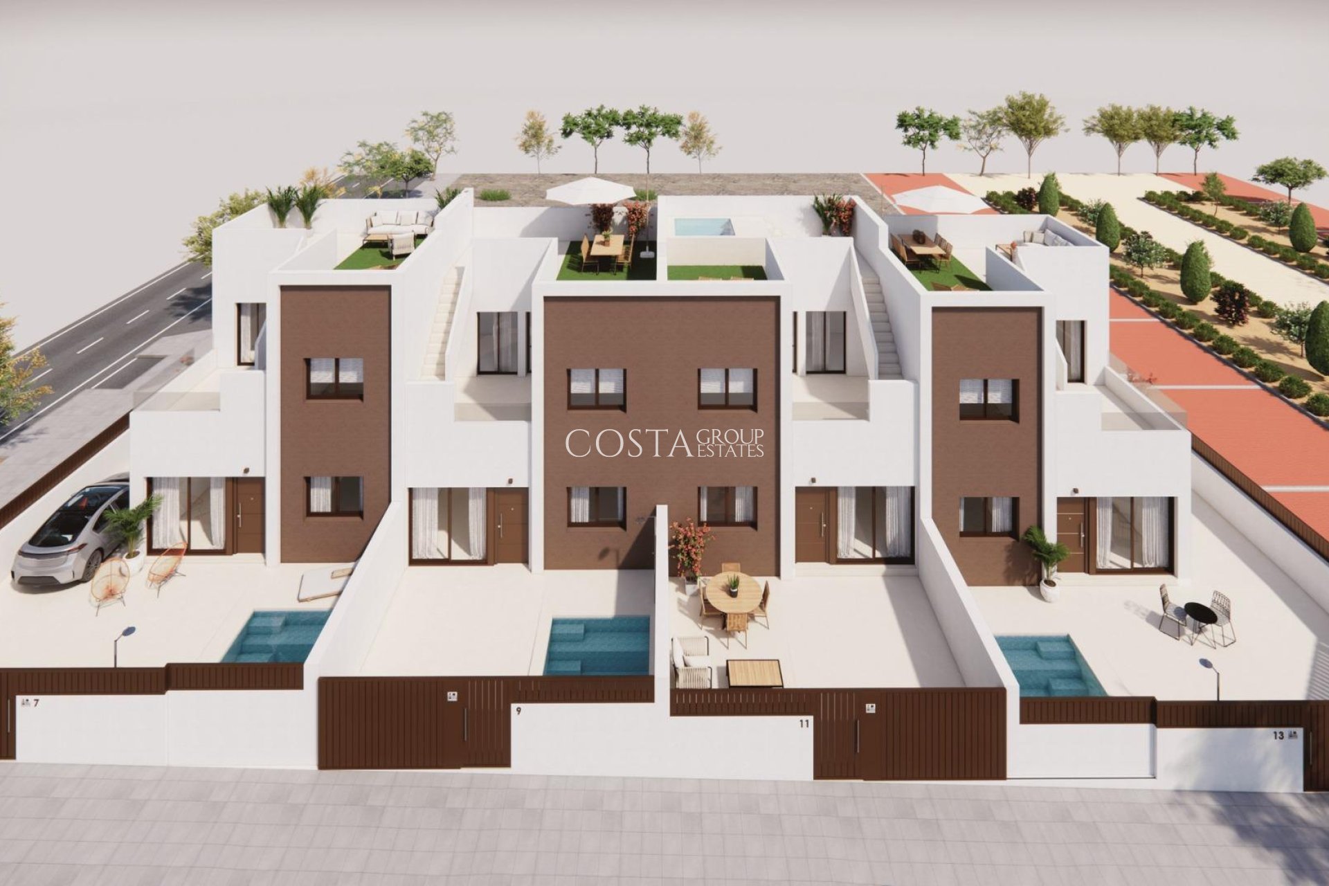 New Build - Semidetached -
Pilar de la Horadada - Barrio los Segundas