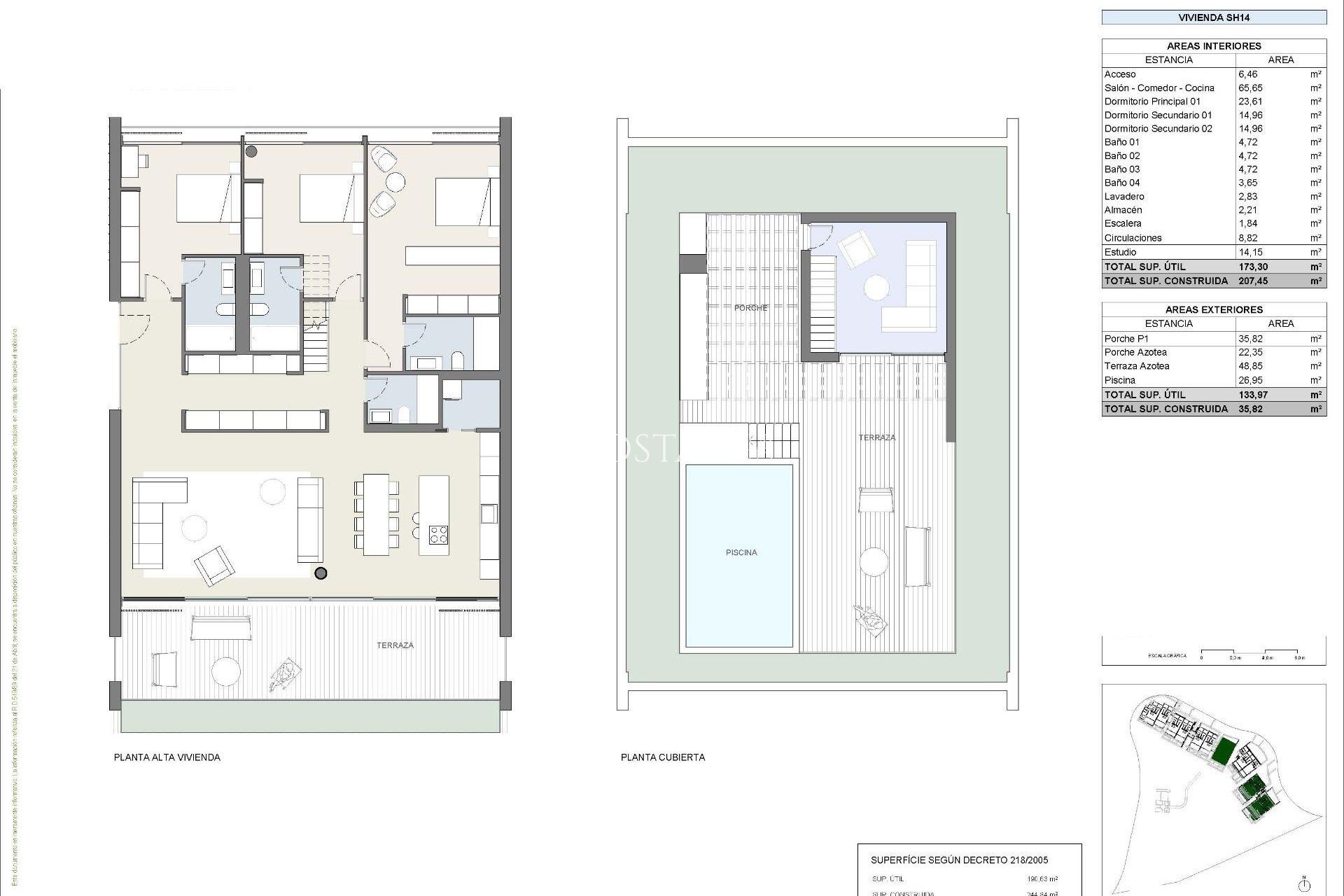 New Build - Top Floor Bungalow -
Marbella - Elviria