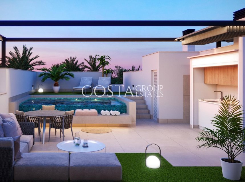 New Build - Top Floor Bungalow -
Pilar de la Horadada - parques de Andromeda