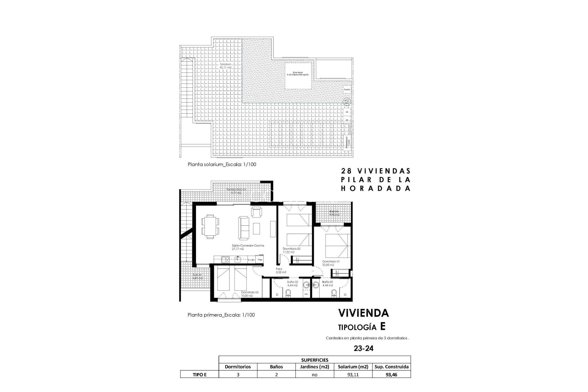 New Build - Top Floor Bungalow -
Pilar de la Horadada - pueblo
