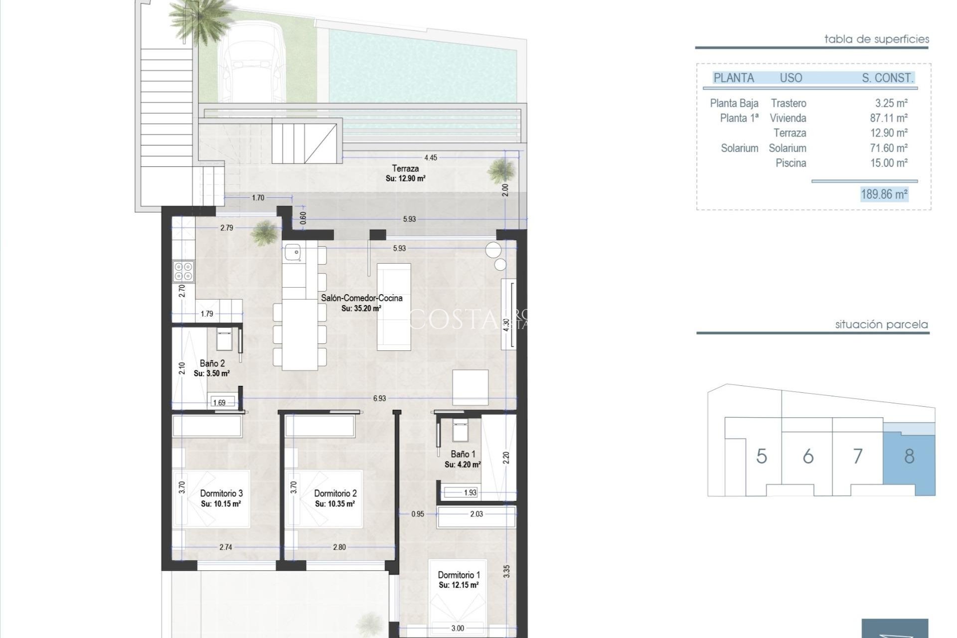 New Build - Top Floor Bungalow -
San Pedro del Pinatar - Las Esperanzas