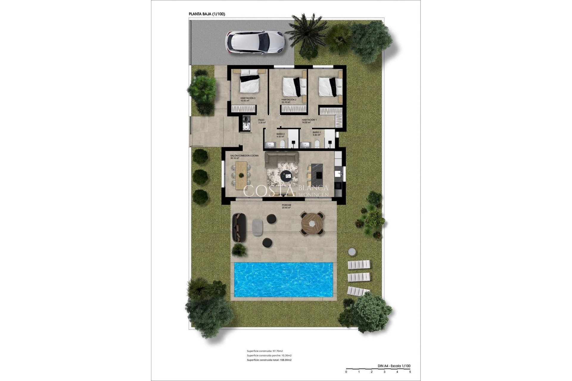 New Build - Villa -
Hondón de las Nieves
