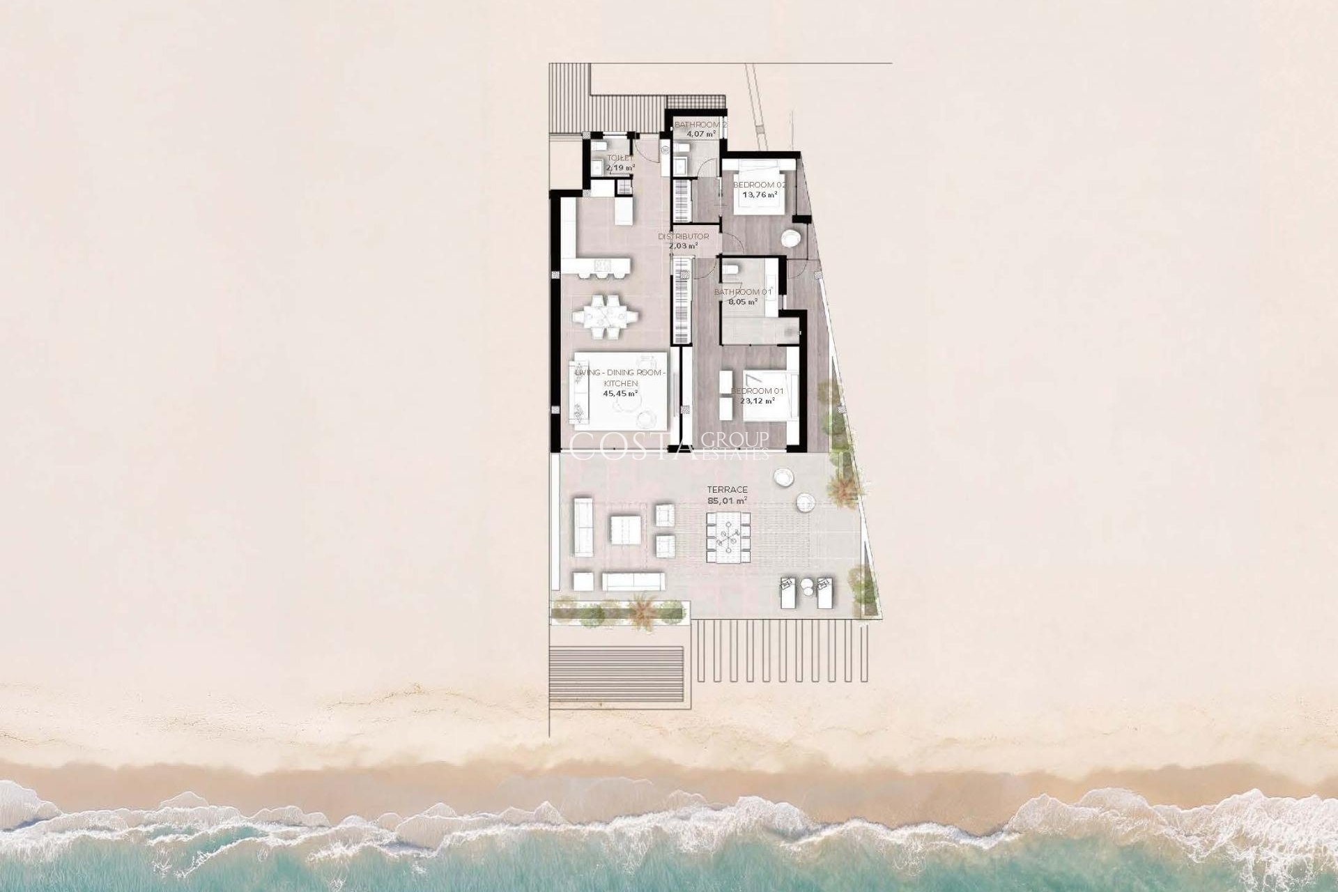Nieuwbouw Woningen - Apartments -
Estepona - Playa del Cristo