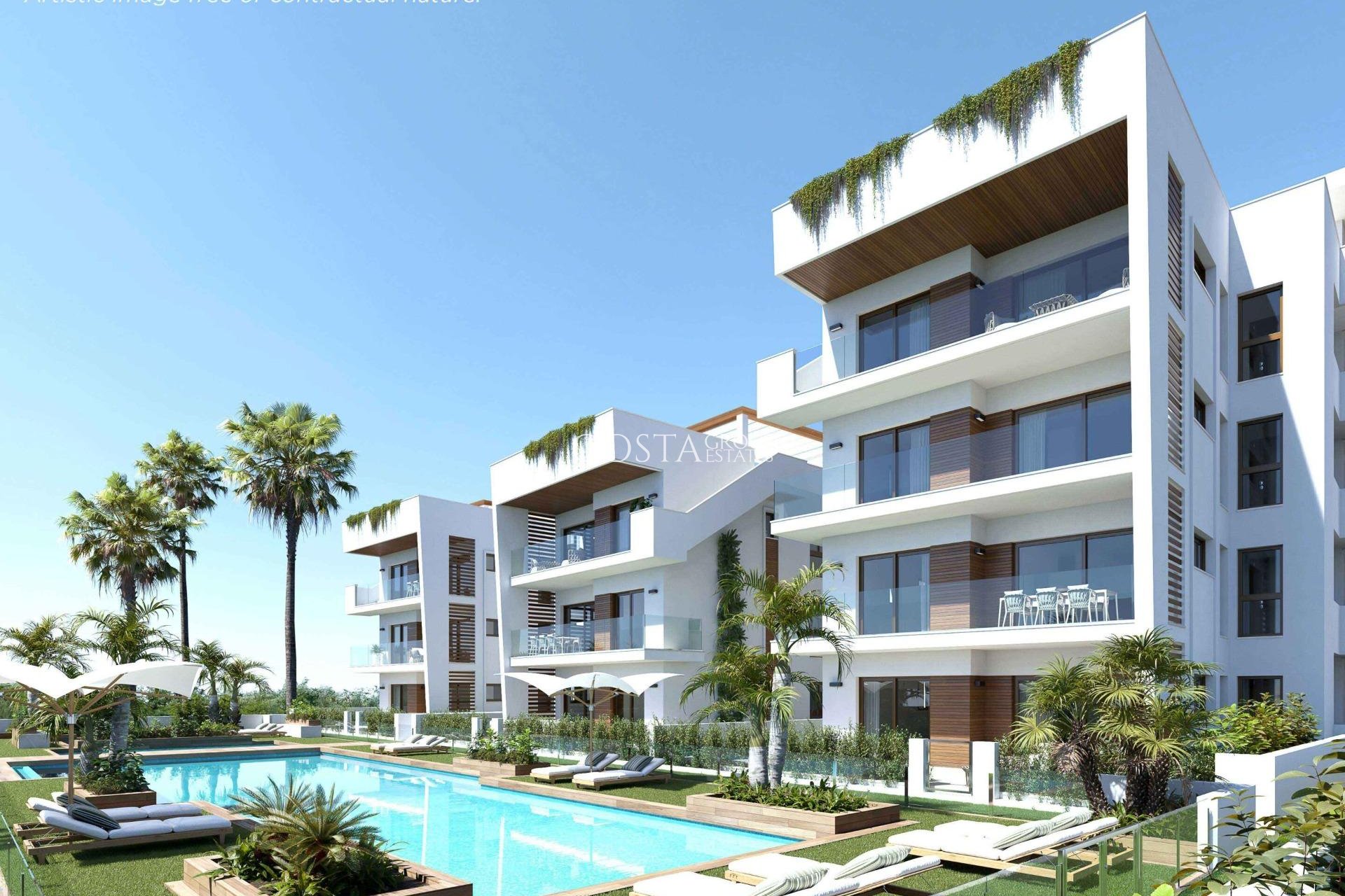 Nieuwbouw Woningen - Apartments -
Los Alcazares - Parque Diana
