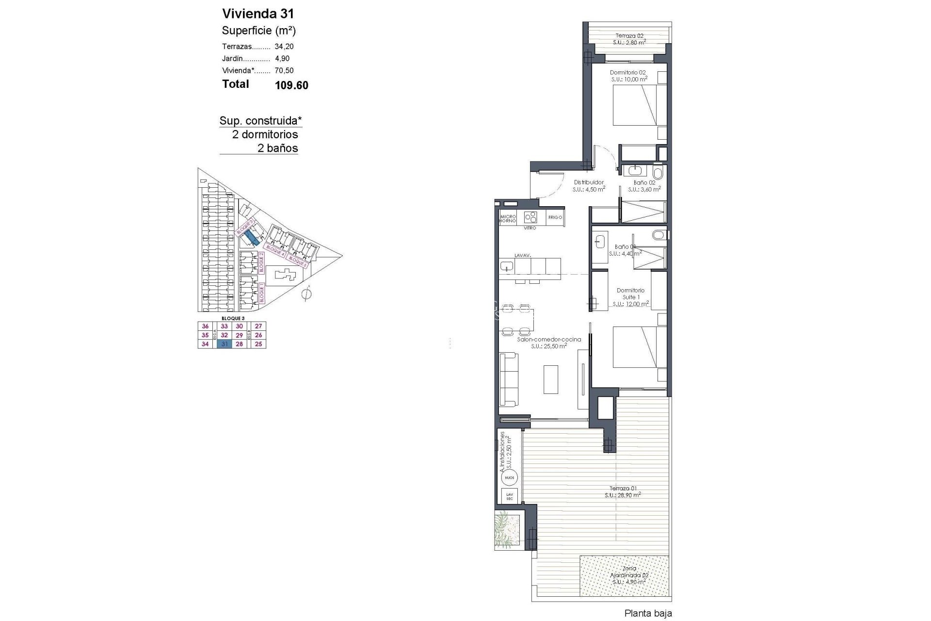 Nieuwbouw Woningen - Apartments -
Los Alcazares - Serena Golf