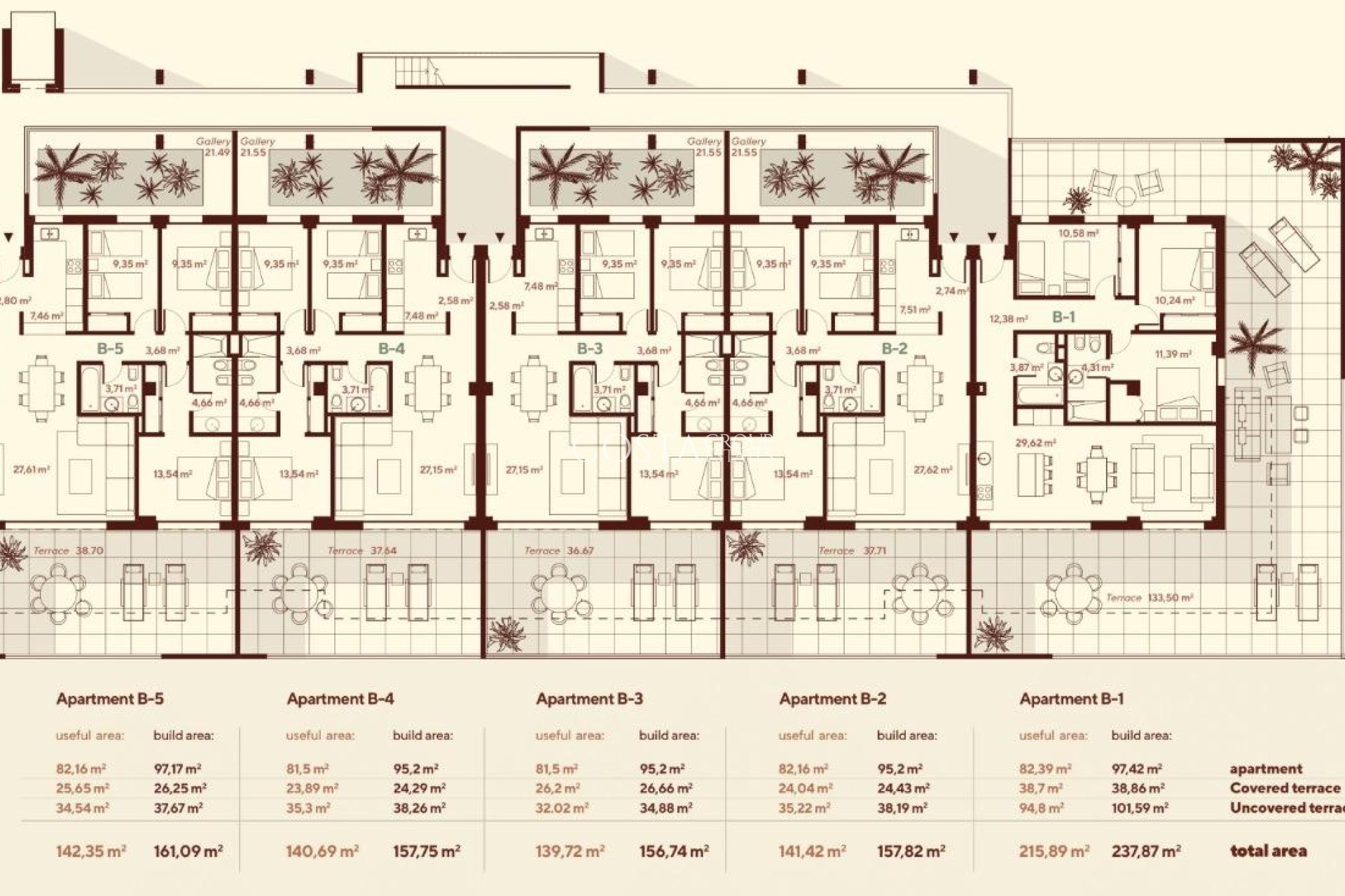 Nieuwbouw Woningen - Apartments -
Mijas - Agua Marina
