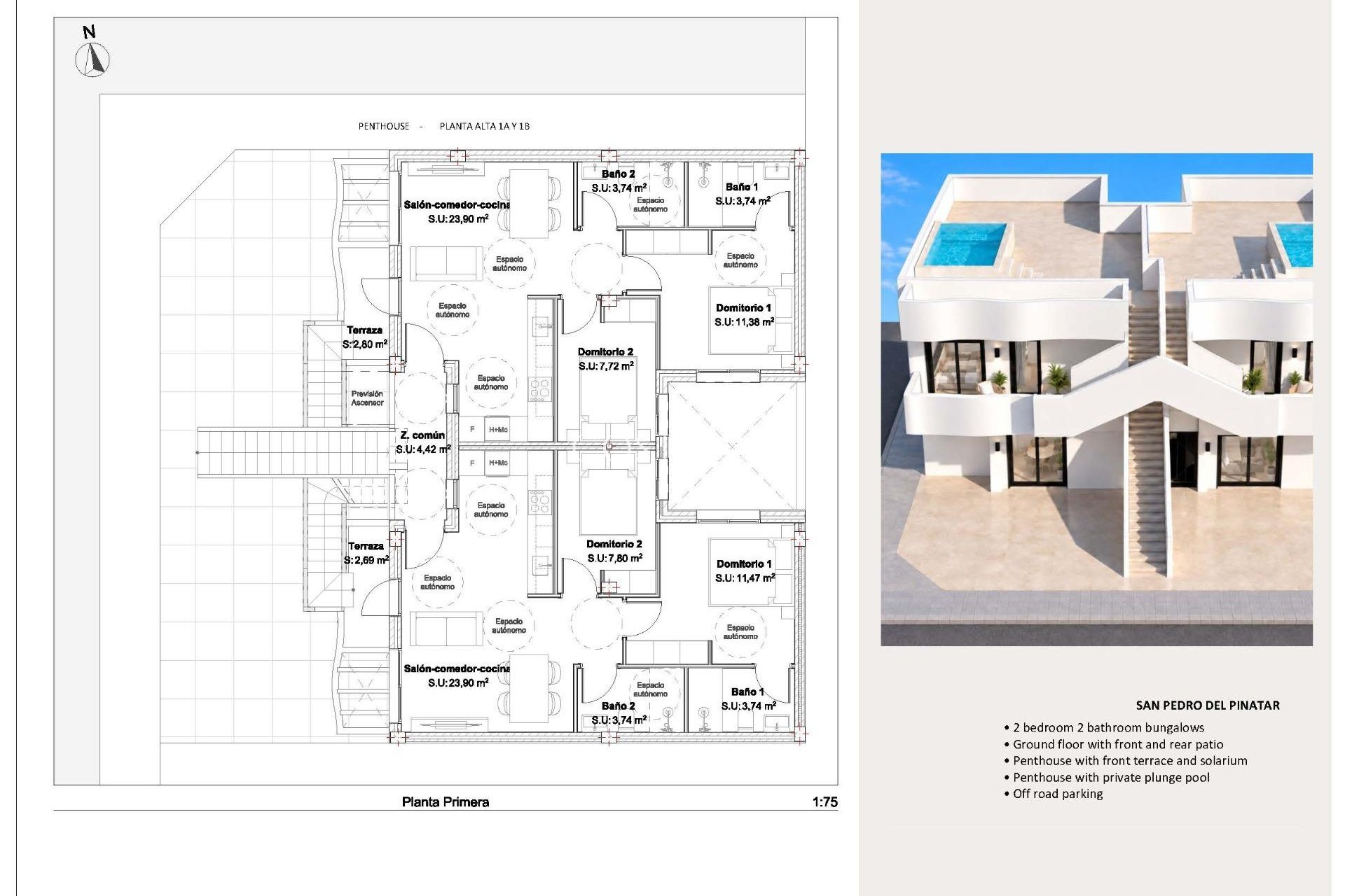 Nieuwbouw Woningen - Apartments -
San Pedro del Pinatar - Los Peñascos