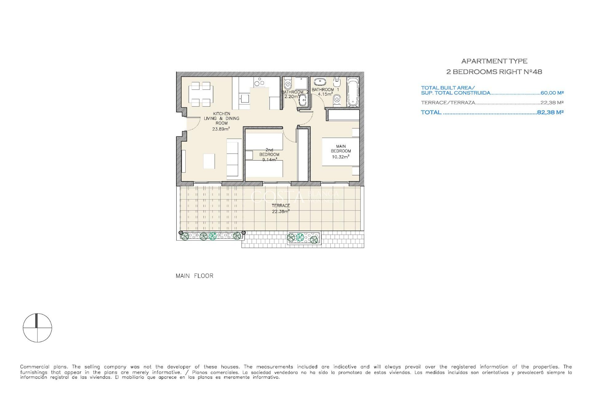 Nieuwbouw Woningen - Appartement -
Aguilas - Collado