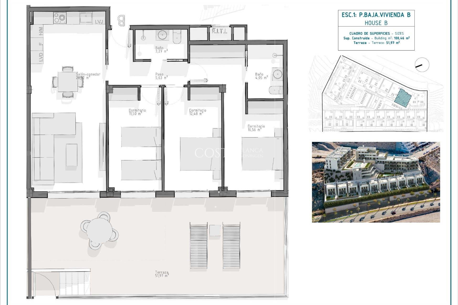 Nieuwbouw Woningen - Appartement -
Aguilas - El Hornillo
