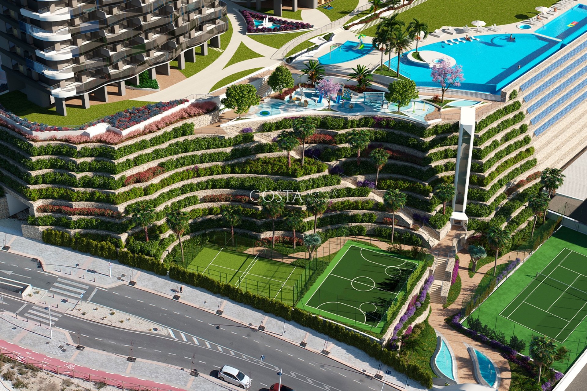 Nieuwbouw Woningen - Appartement -
Benidorm - Poniente