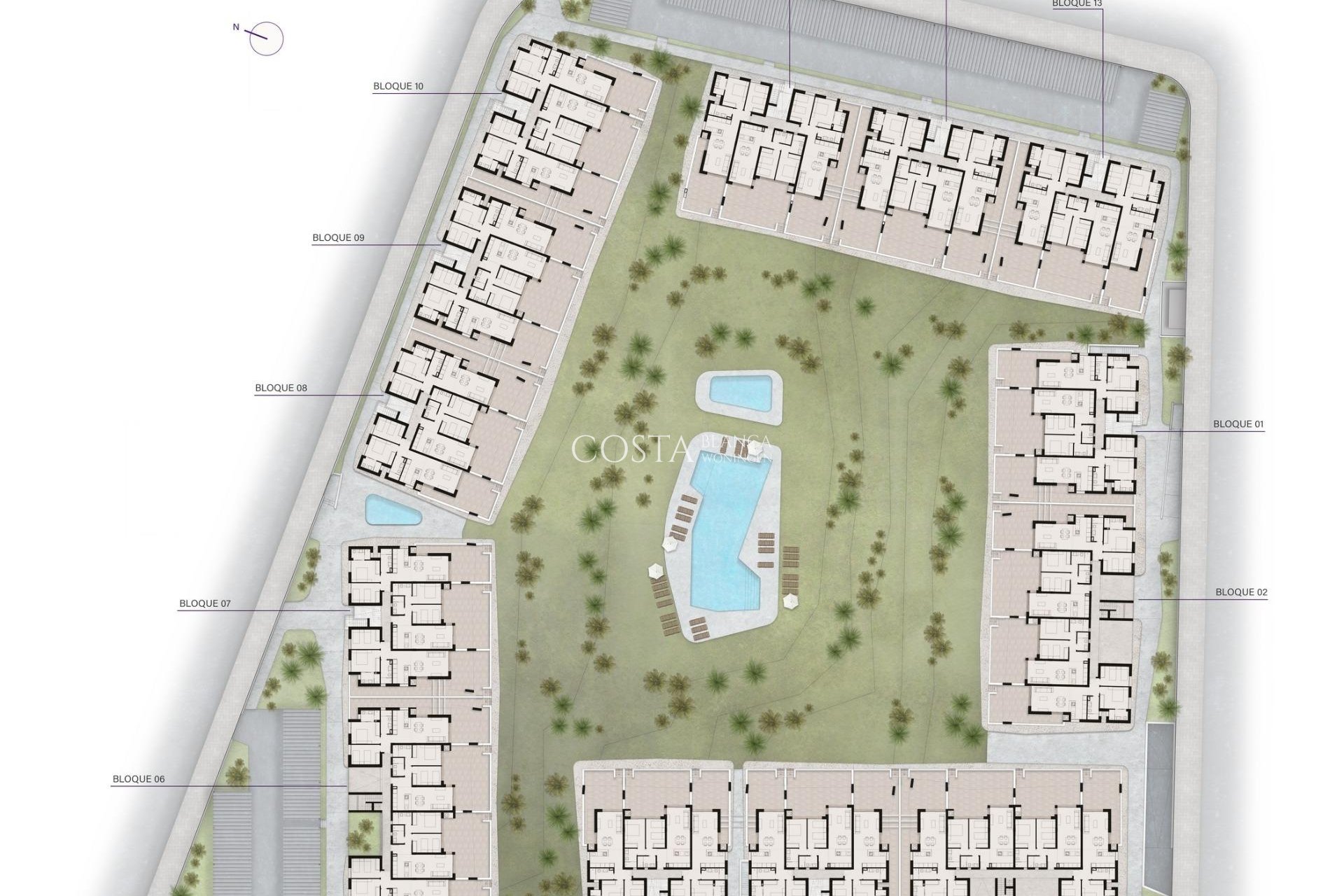 Nieuwbouw Woningen - Appartement -
Ciudad Quesada - Lo Marabú