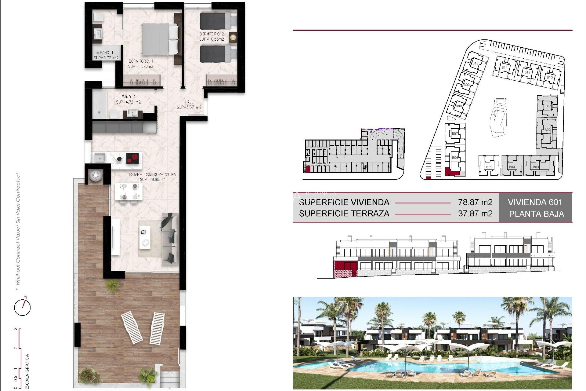 Nieuwbouw Woningen - Appartement -
Ciudad Quesada - Lo Marabú