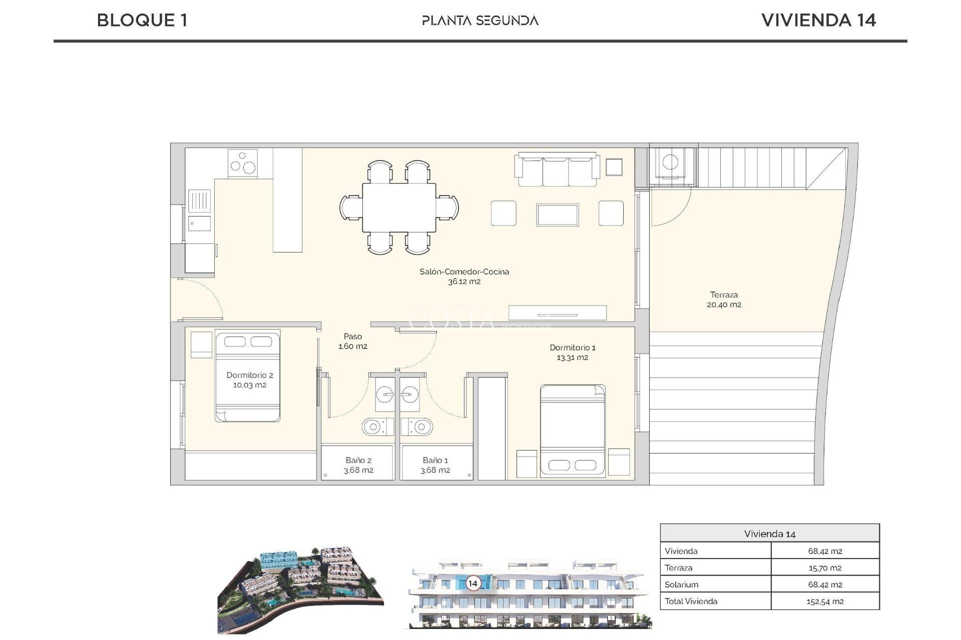 Nieuwbouw Woningen - Appartement -
Finestrat - Puig Campana Golf